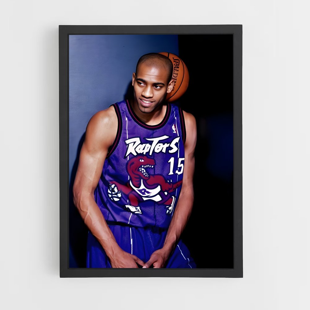 Poster Vince de carter – affiche Basketball (vue 2)